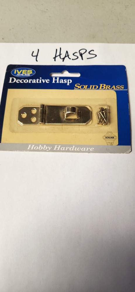 Brass Hardware - 38 Packs, Hasps, Sash Locks & more