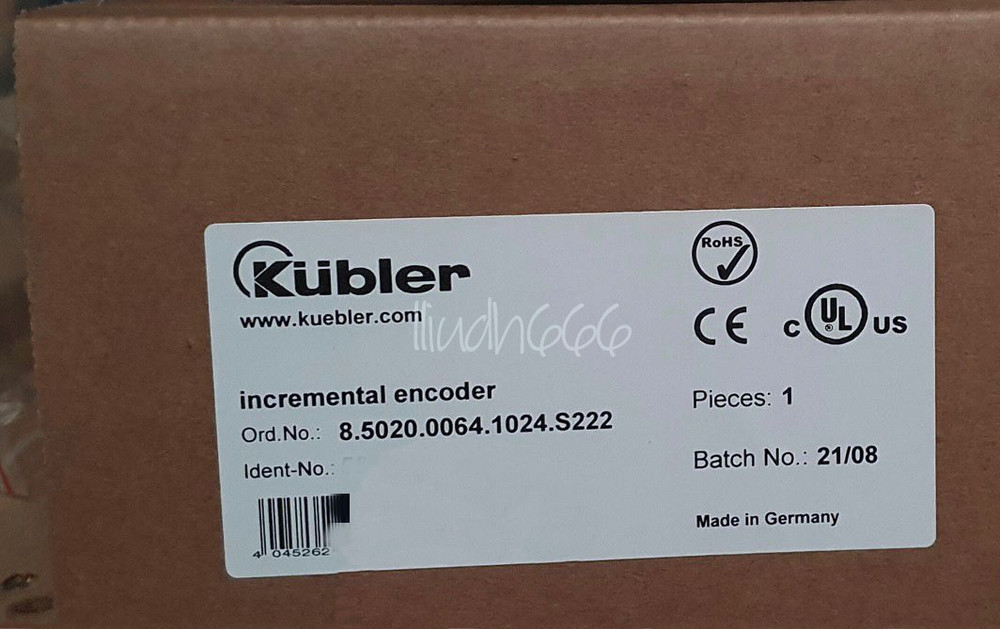 ONE NEW kubler rotary encoder 8.5020.0064.1024.S222