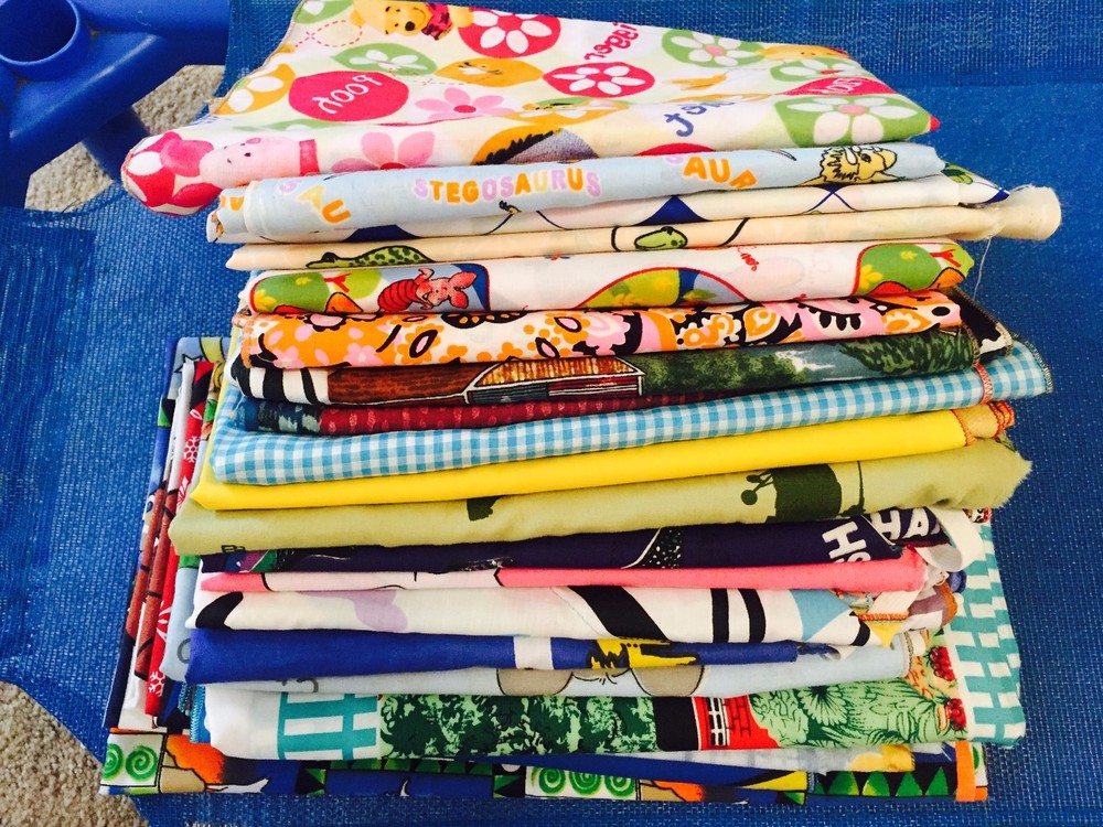 4 Printed Daycare cot sheets standard size 22 x52 elastic all 4 side