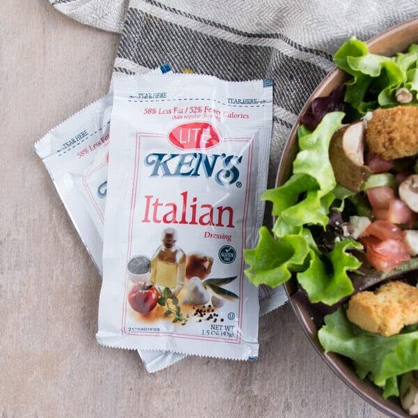 20 Count | Salad Dressing Packets | Individual Single Serve Salad Dressing