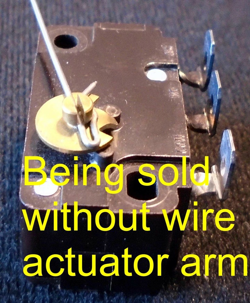 Cherry E51 Switch WITHOUT Actuator Arm, Clockwise to actuate, NEW, Sensitive