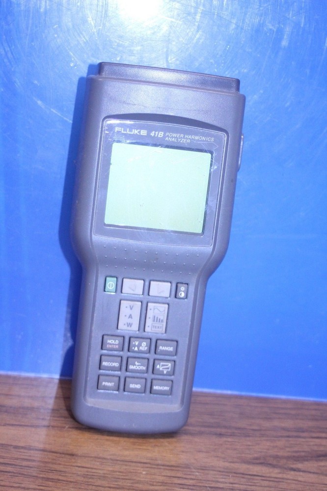 The Fluke 41B Power Harmonics Analyzer