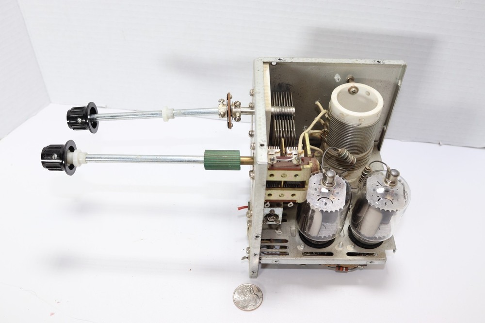 YAESU - FT‑DX100 Final Amplifier Assembly – Tubes, Ceramic Tank Coil, Knobs
