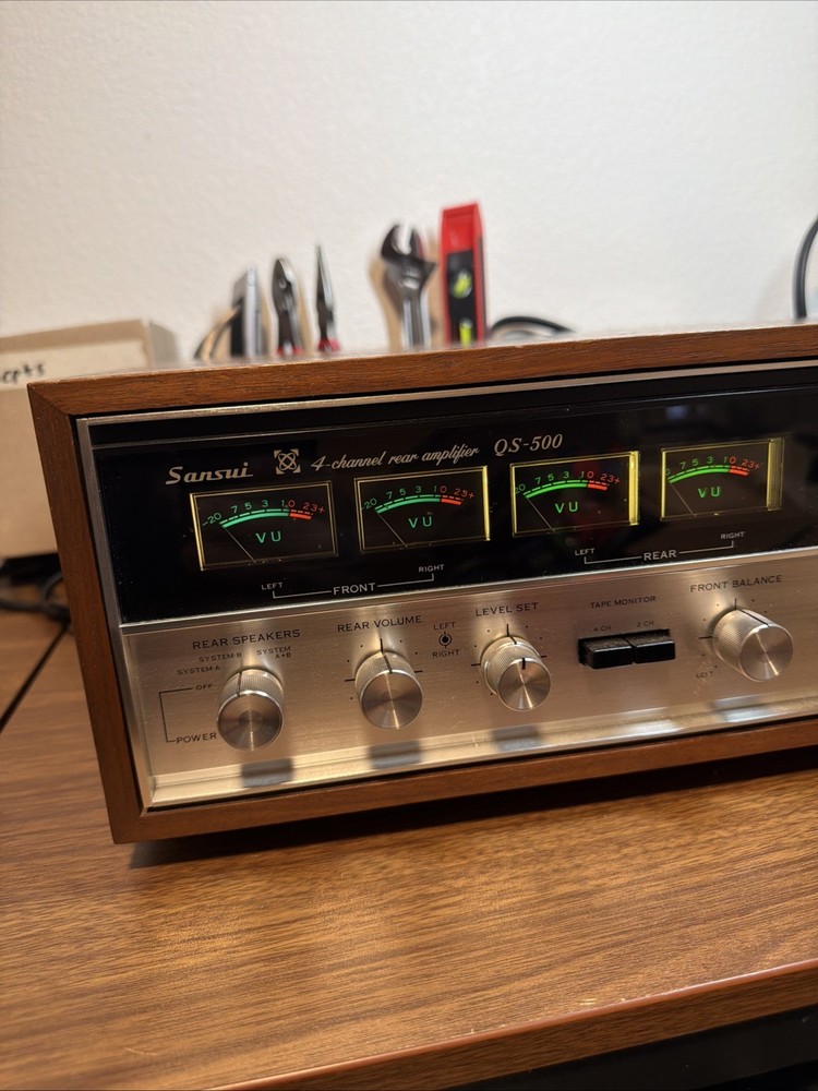 Sansui QS-500 Sound Great