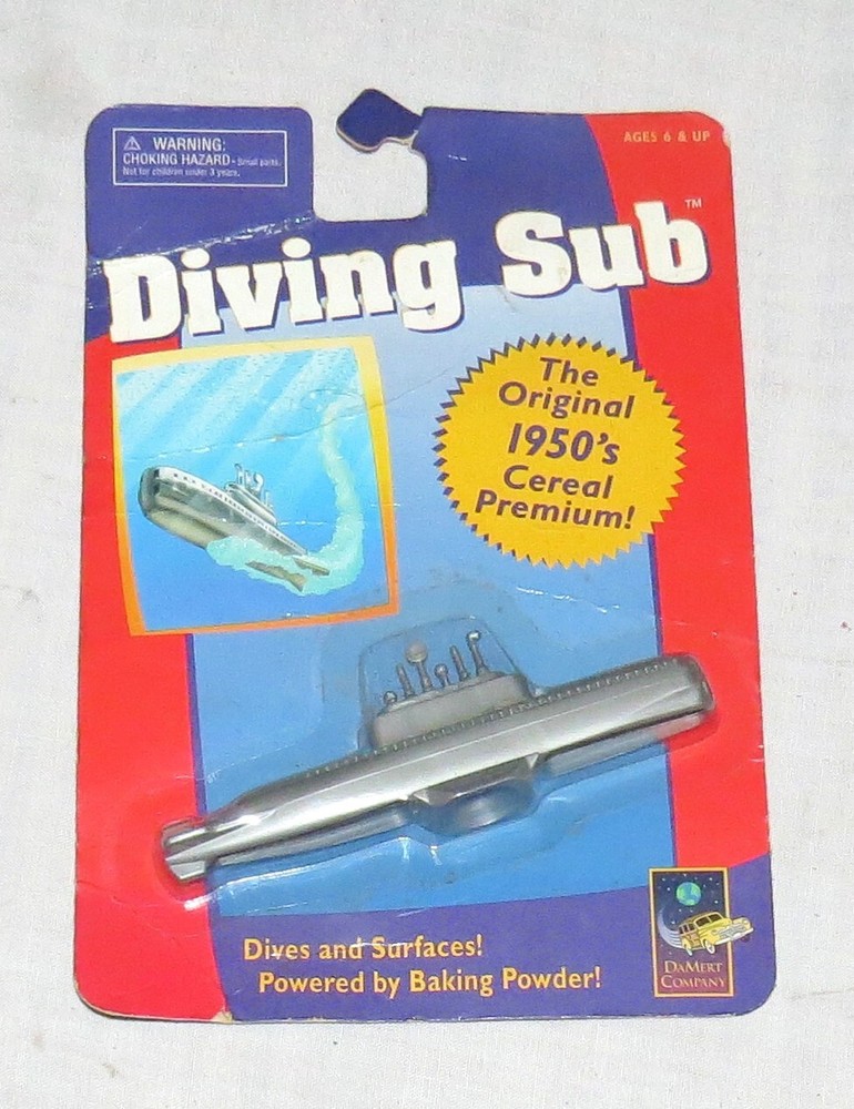 Damert Diving Sub 1950s Cereal Premium Gray