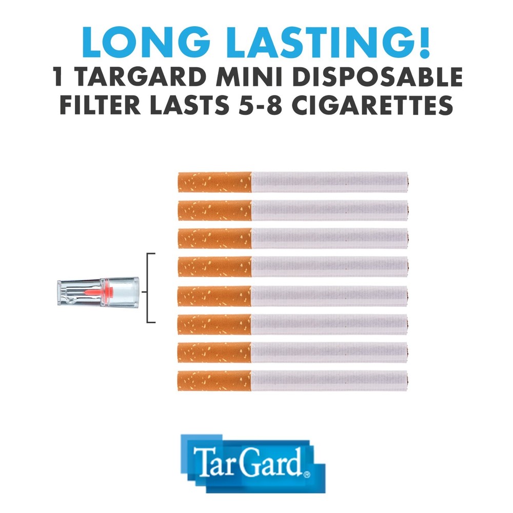 TarGard Original Mini Disposable Cigarette Filters - 30 Count