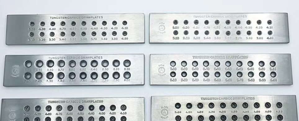 Wire Drawplate Jewelry Making Tools Half Round Square Triangle Hexagonal