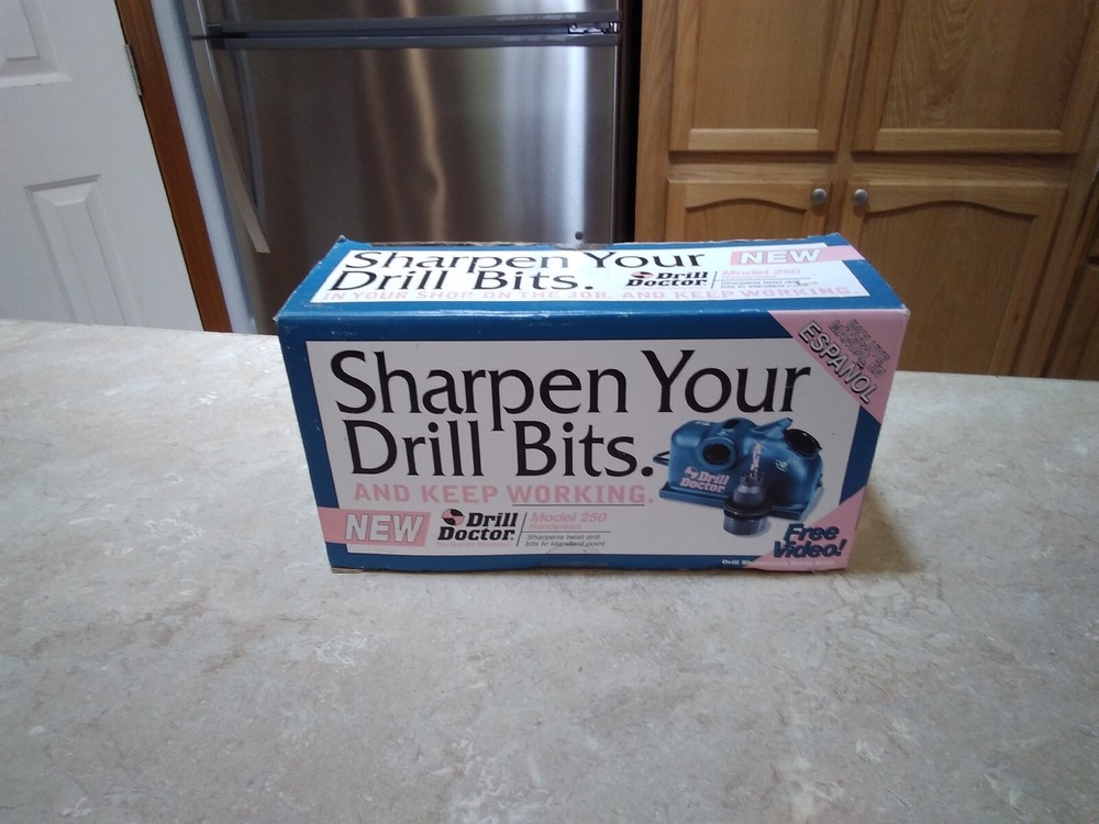 Drill Doctor Bit Sharpener 250 Handy Man Nos