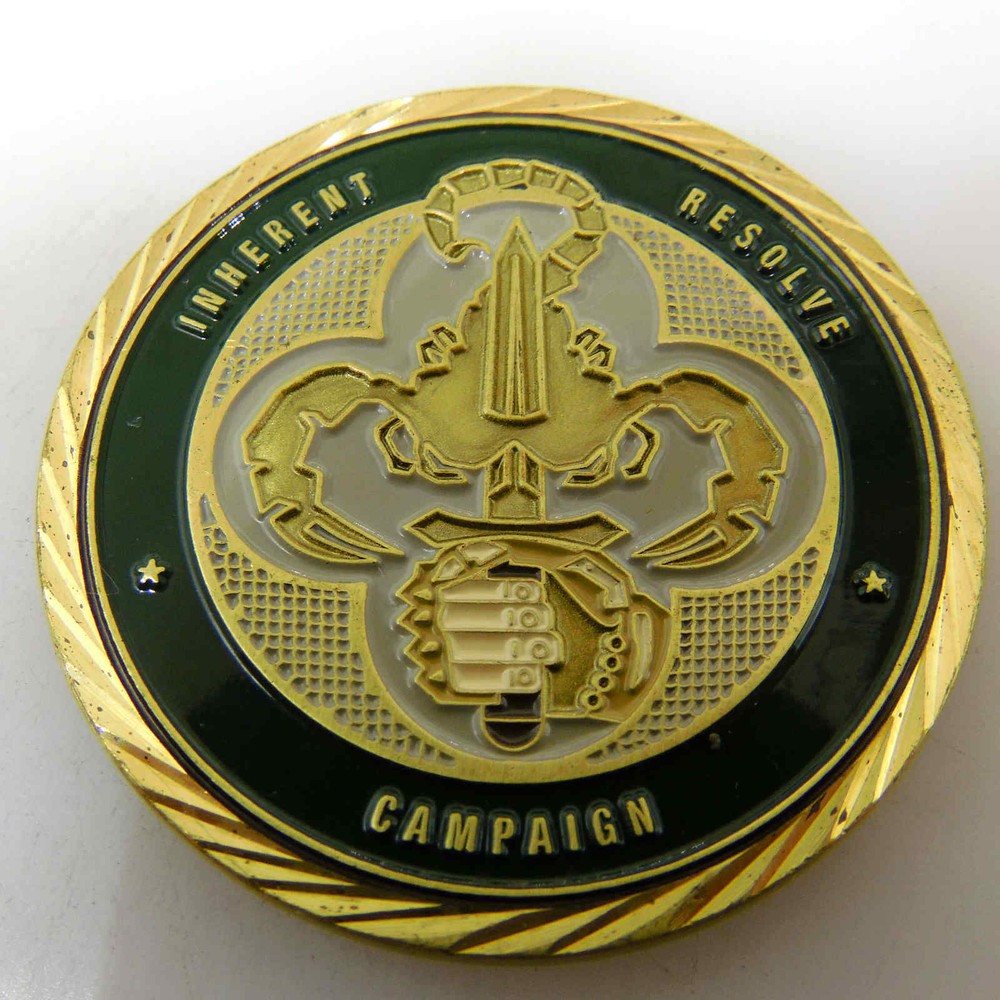 INHERENT RESOLVE CAMPAIGN FOR SERVICE CHALLENGE COIN