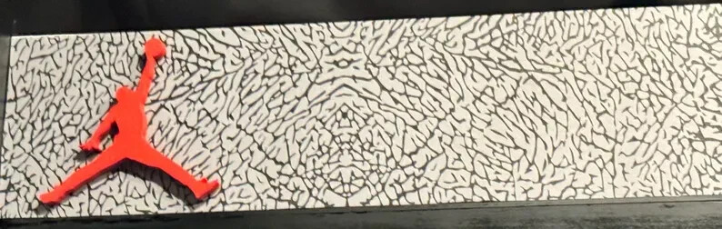 ELEPHANT PRINT CEMENT JORDAN VINYL WRAP