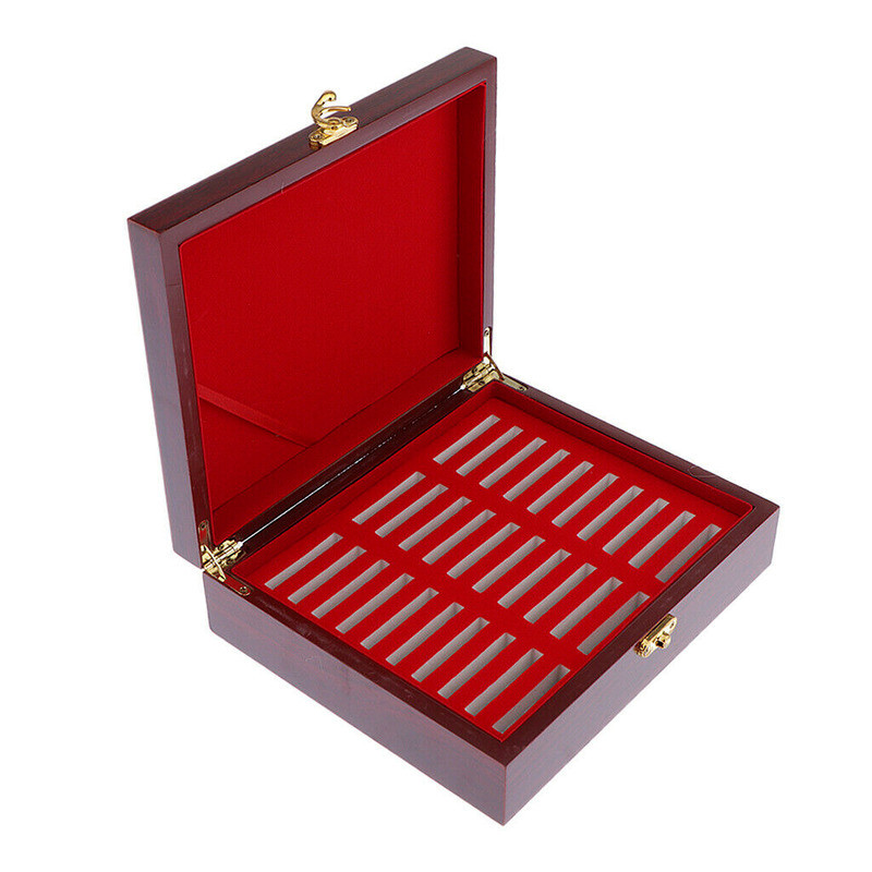 Commemorative Coin Storage Box Display Box Wooden Storage Box