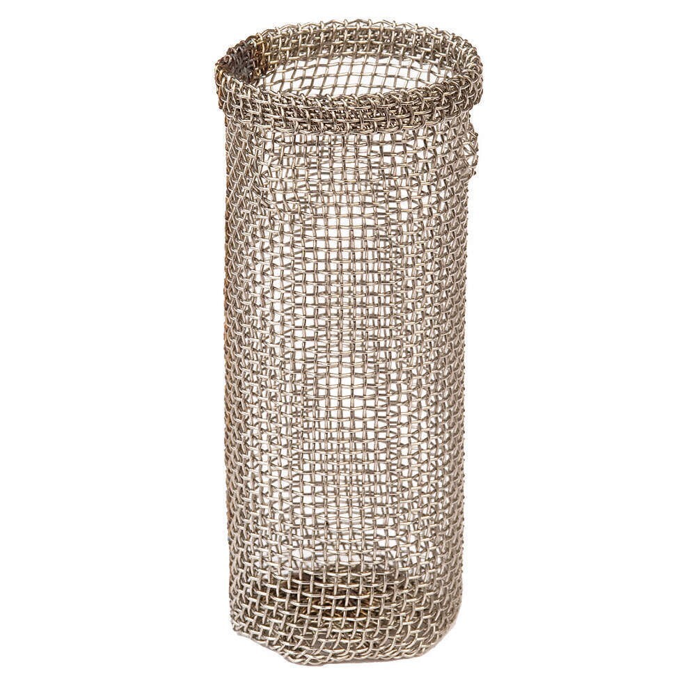 JUSTRITE 11007 Flame Arrestor, SS, Silver, 1-1/4"