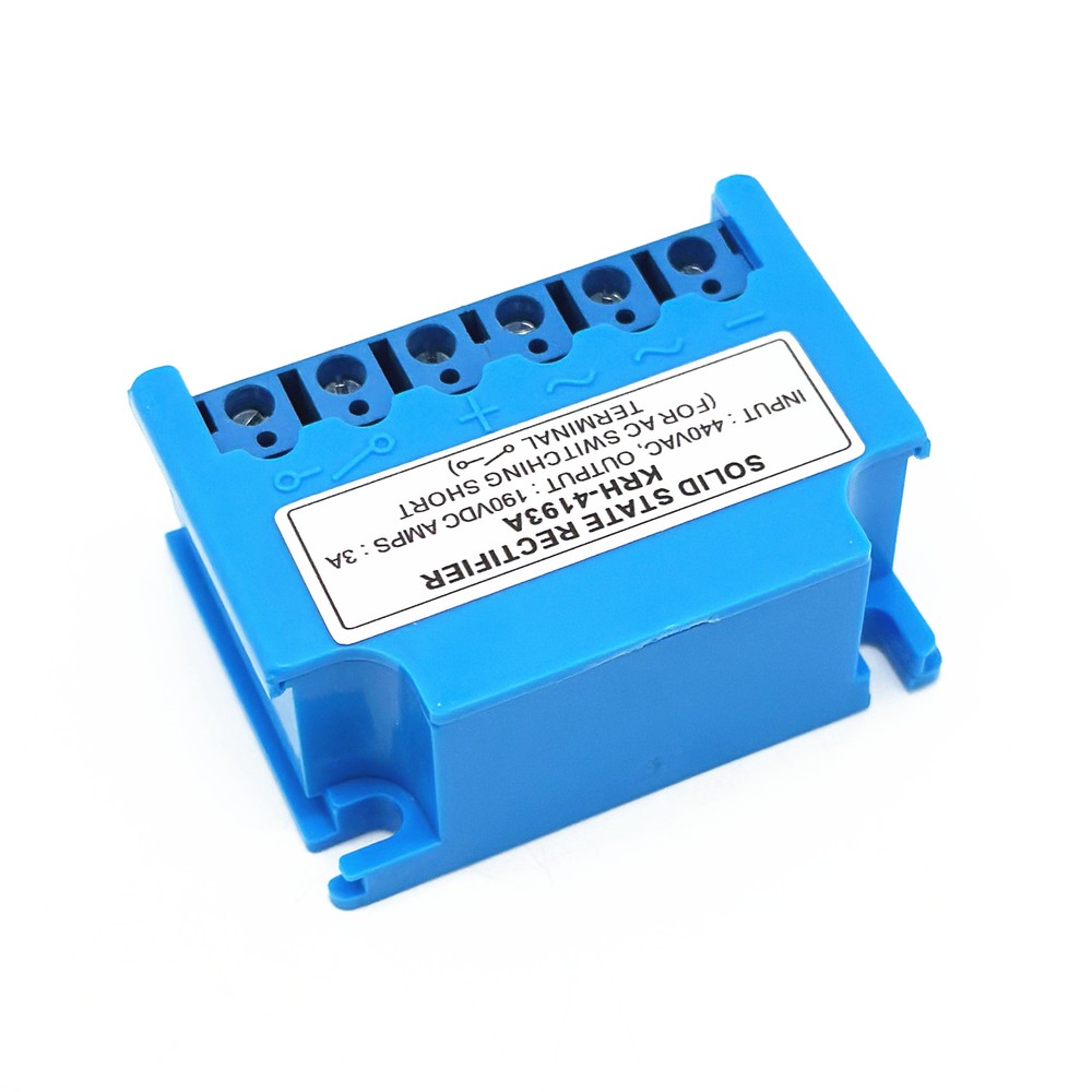 KRH-4193A 440VAC 190VDC 3A SOLID STATE RECTIFIER