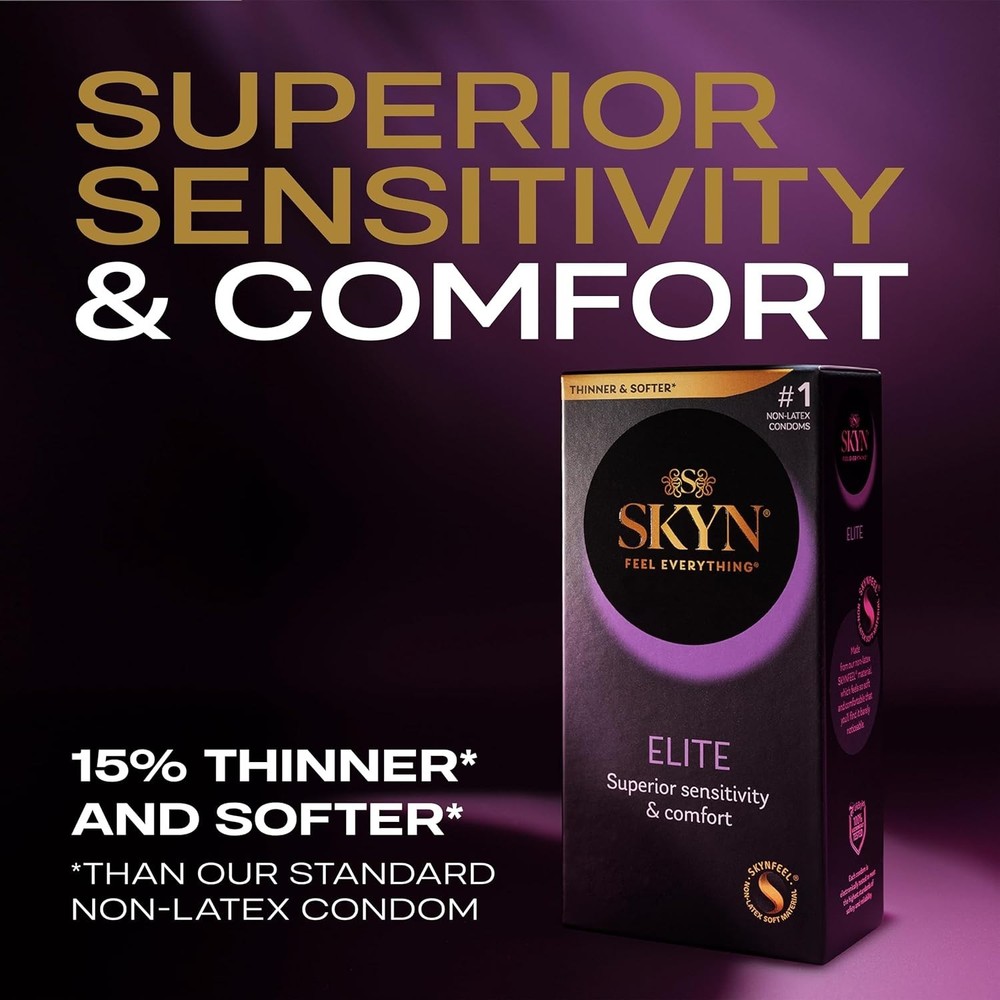 10 Count Ultra-Thin Polyisoprene Condoms - Safe, Comfortable & Natural