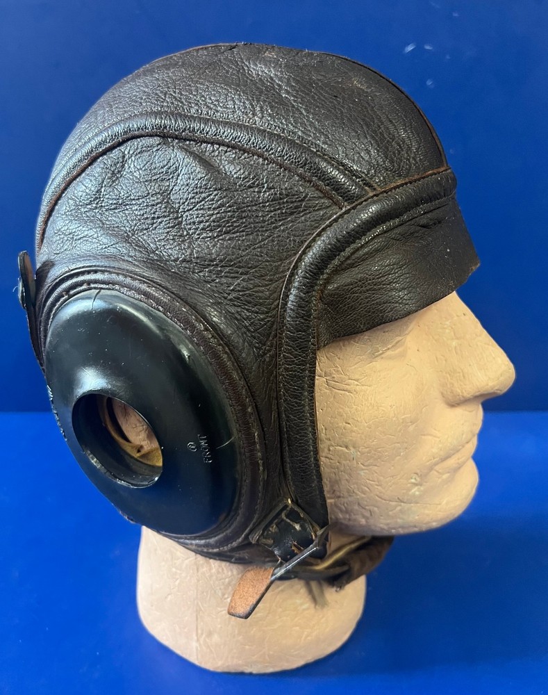 US NAVY/USMC LEATHER FLYING HELMET-LARGE