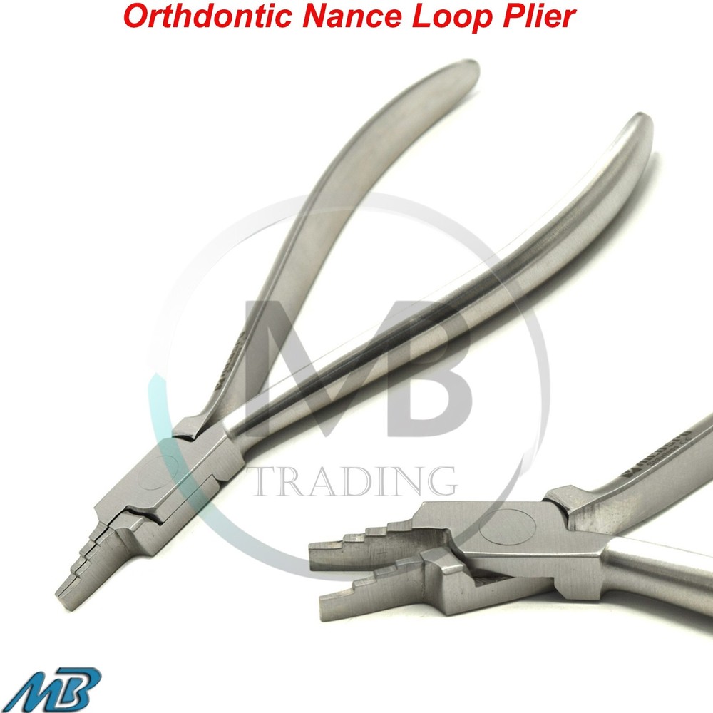 Orthodontic Nance Loop Plier Dental Wire Bending Loop Forming Dentist Lab Tools