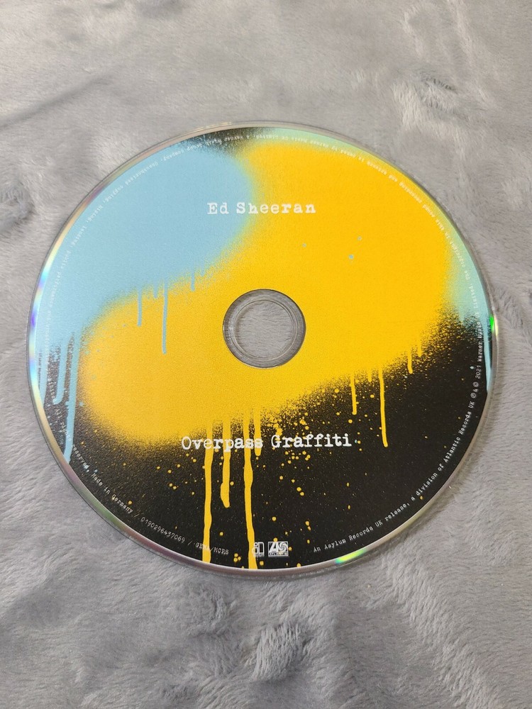 Ed Sheeran Overpass Graffiti Single Cd Only!!
