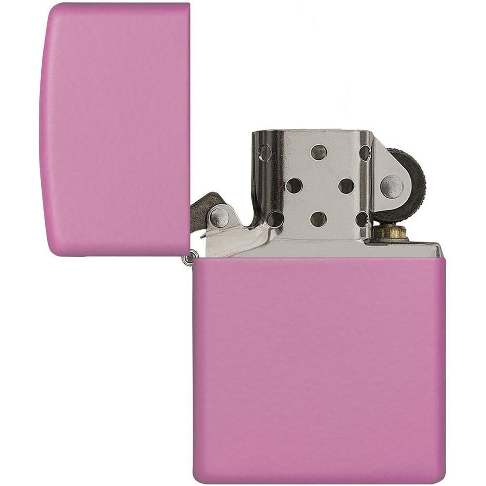 Zippo Regular Matte Pocket Lighter - Pink