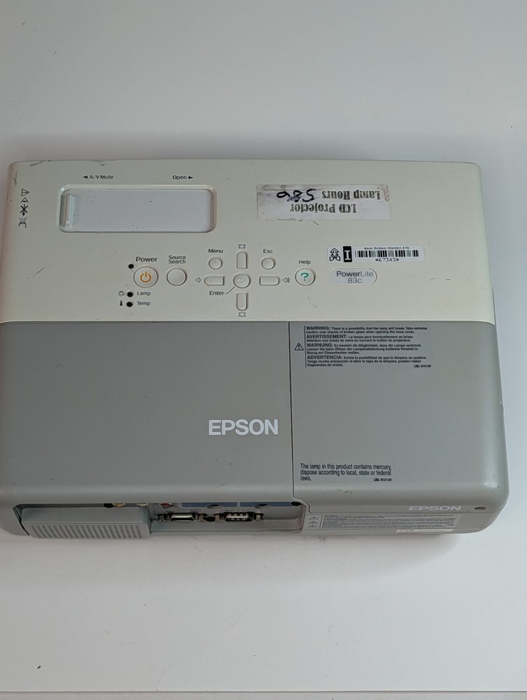 EPSON LCD Projector MODEL-EMP 83