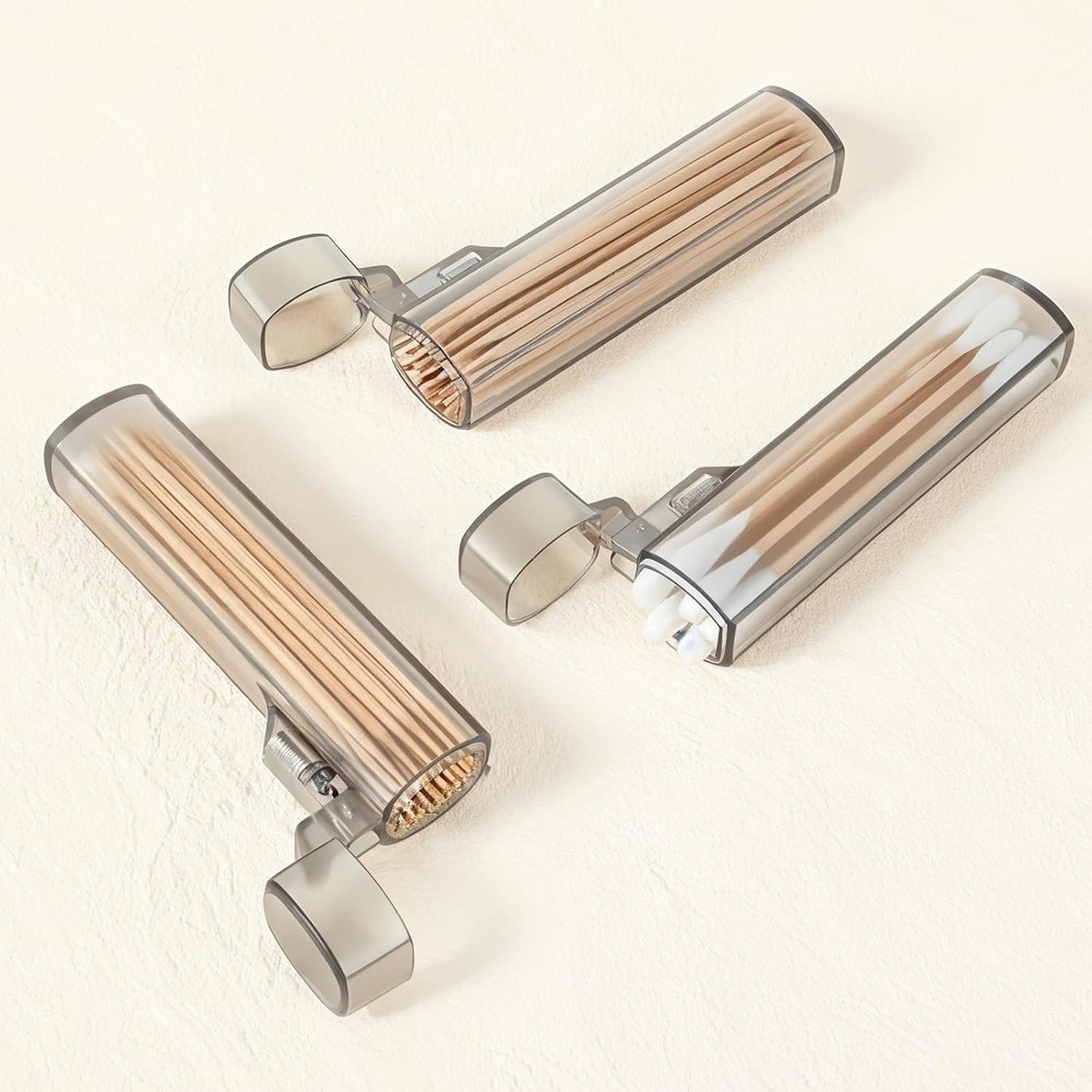 Mini Toothpick Holder Dispenser 5 Pack