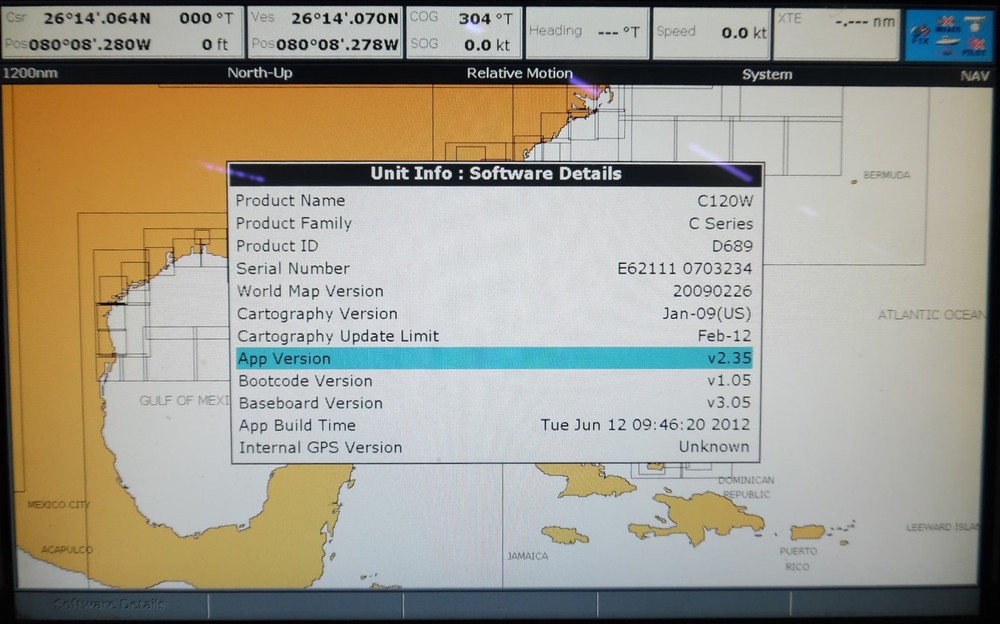 Raymarine C120W C-Series Multifunction Display *CORE ONLY* E62113 - Tested!!