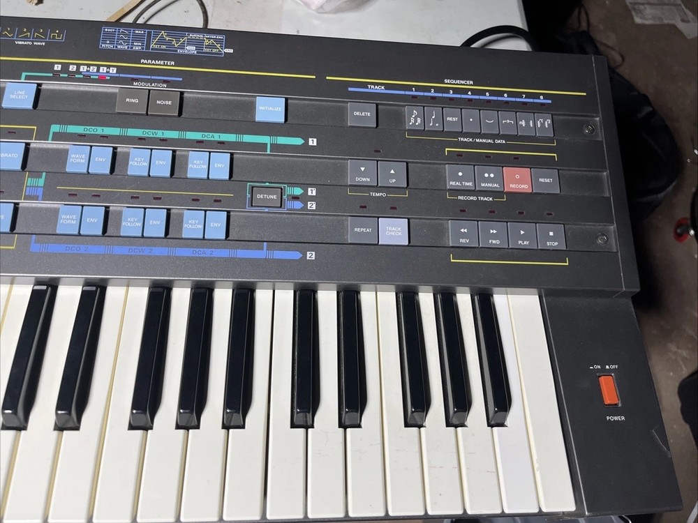 Casio CZ-5000 Keyboard Synthesizer, 61 Key