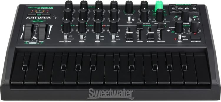 Arturia MicroBrute Analog Synthesizer - UFO