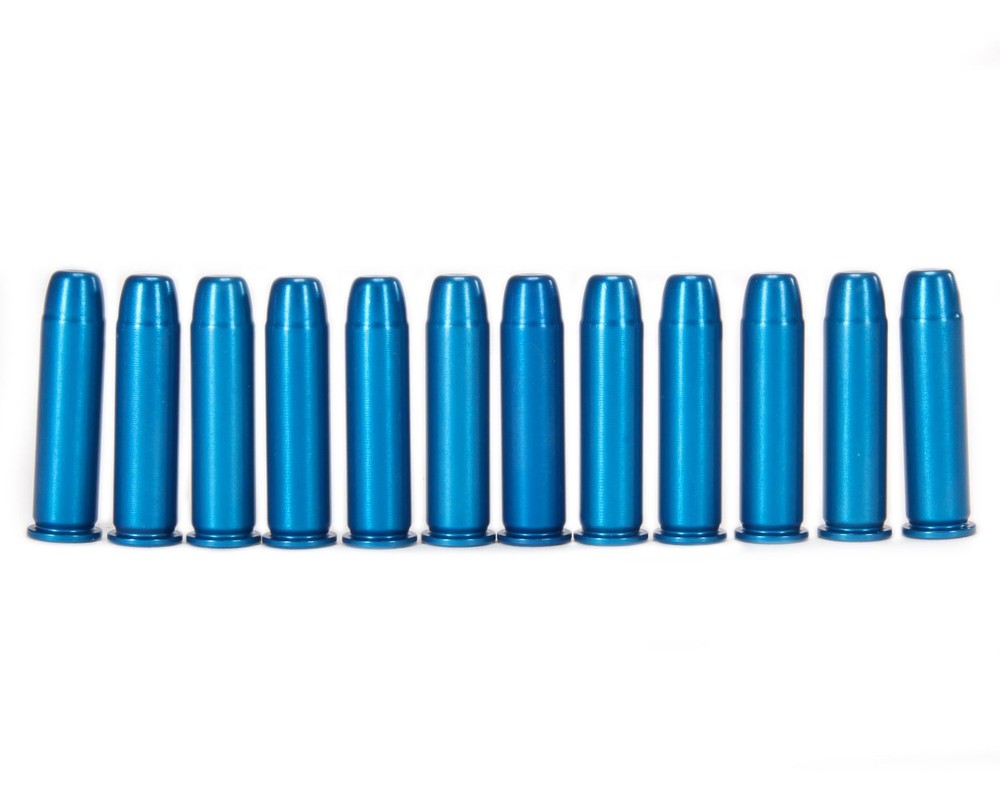 A-Zoom 357 Mag Snap Caps - 12 Pack Blue-16319