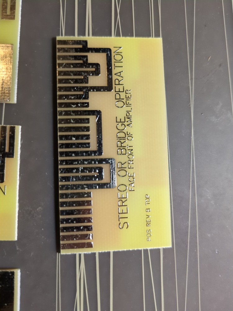 (1) Hifonics Generation X Parallel Output System Card Old School Rare