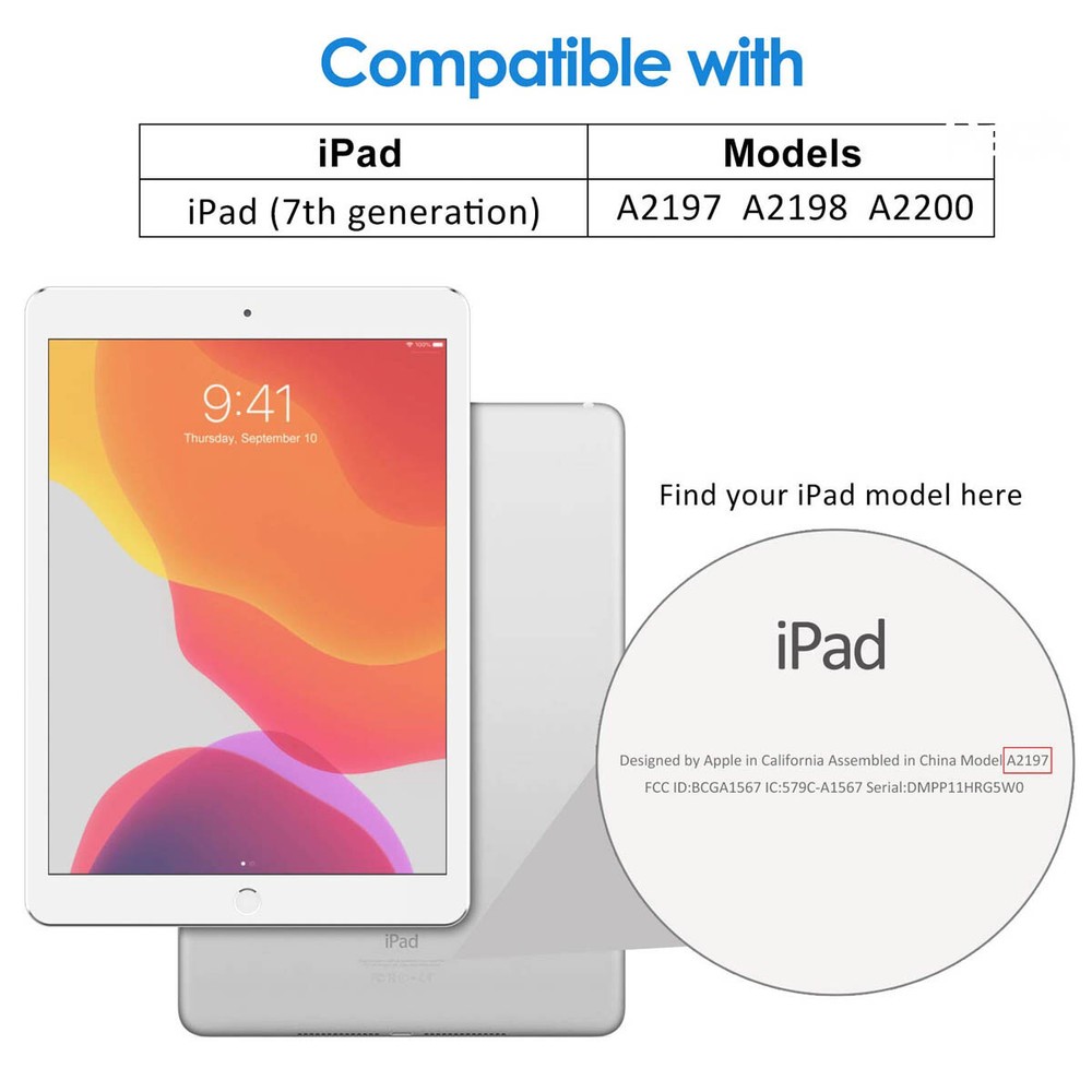 For New iPad 8th 10.2" 2020 3pcs Matte Screen Protectors, Sensitive&Smooth Touch