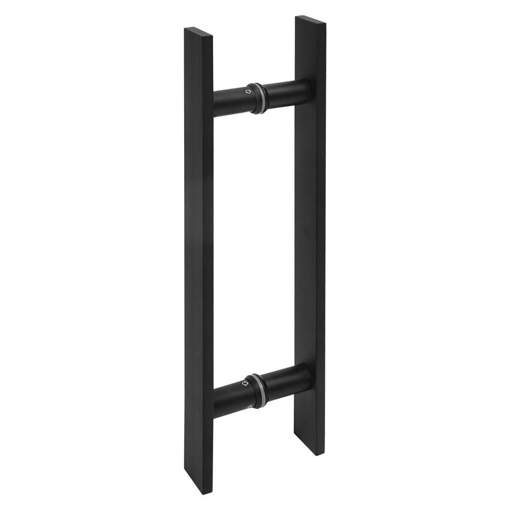 H Shape Stainless Door Handle Pull Push Sliding Double Sided Barn Door Handle