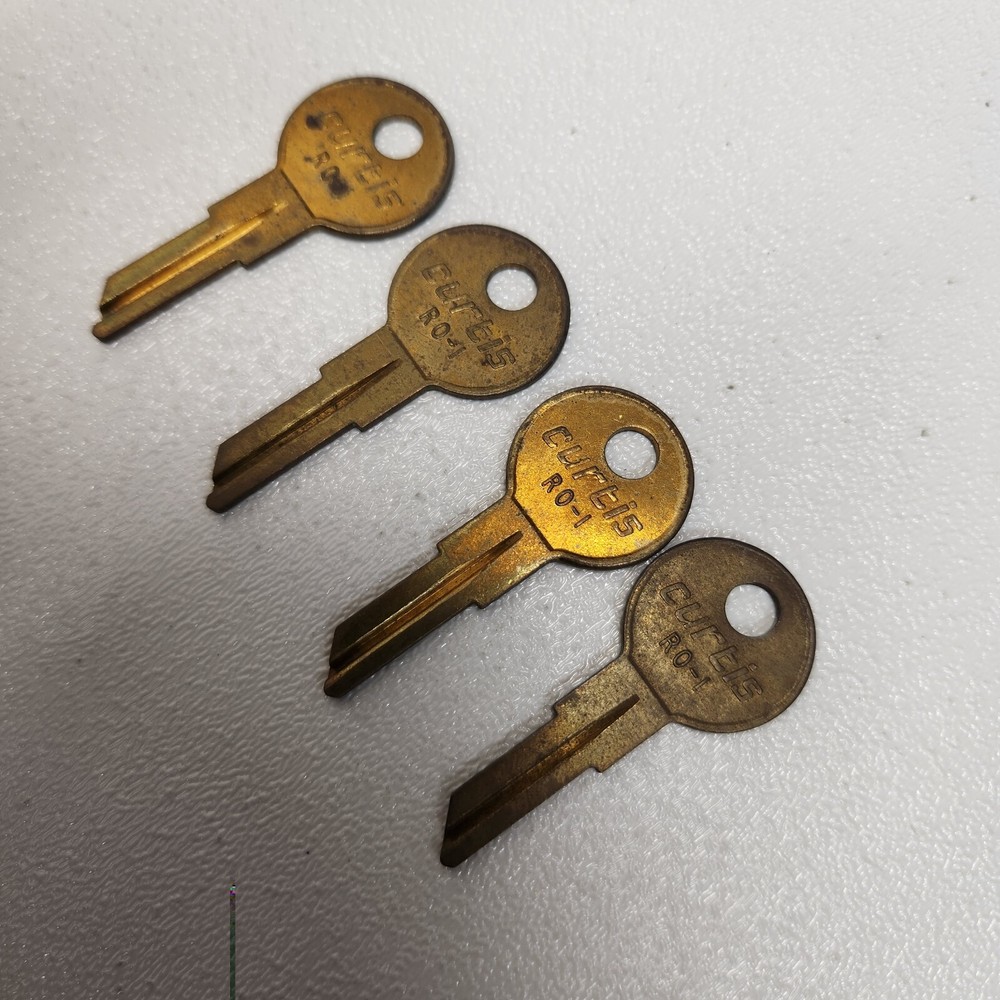 4 Blank Keys Curtis RO-1