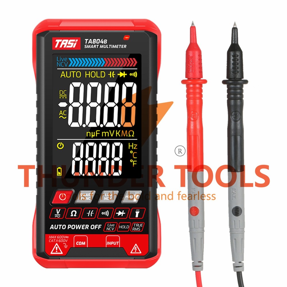 Thunder Tools TASI TA804B Digital Multimeter Professional Auto Tester True