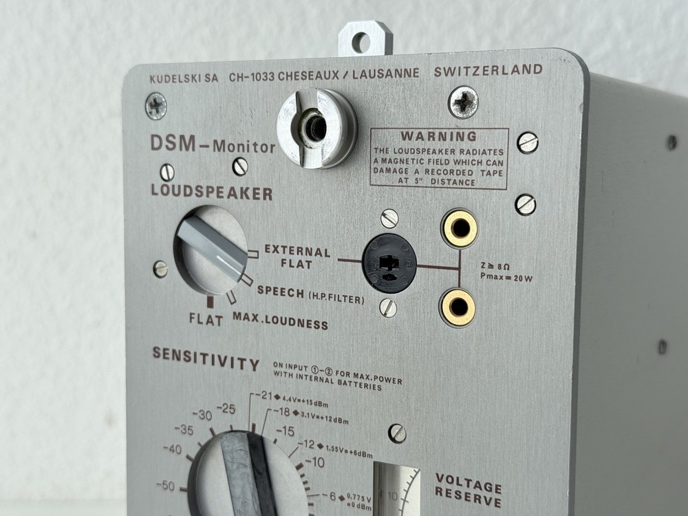 NAGRA DSM Monitor Speaker / Speaker (Needs Service)