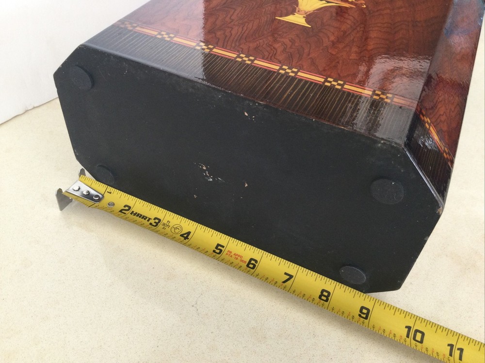 Vintage Wine Box Carrier. Holds Two Bottles.