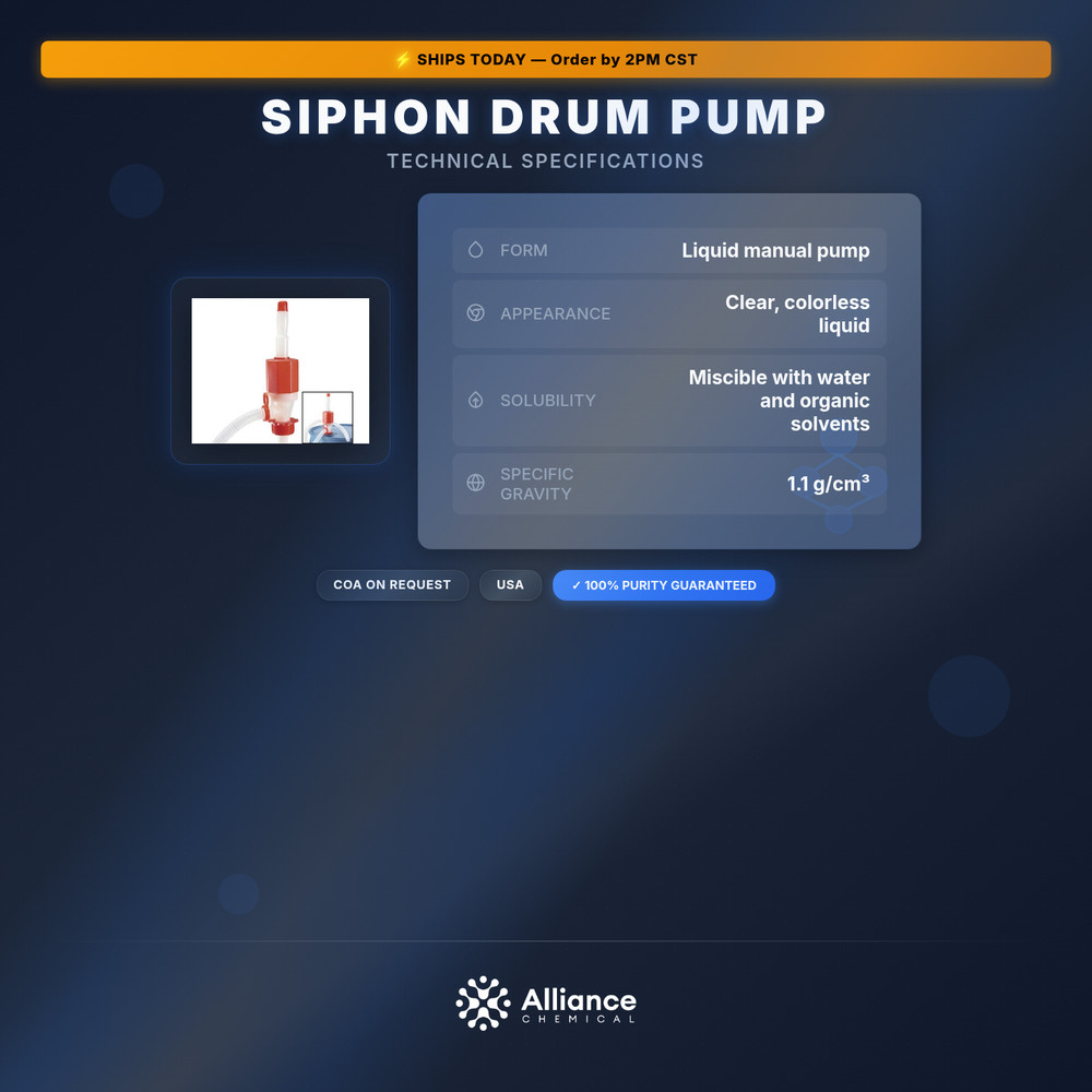 Siphon Drum Pump - 8 Pump