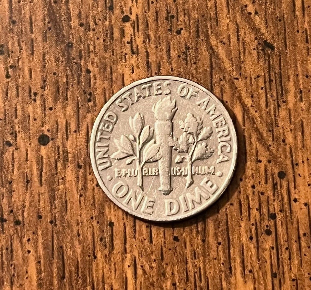 1968 Rare No Mint Mark Dime potential several mint errors