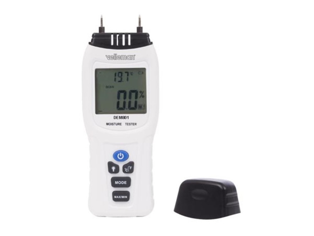 The Eitri Wood Moisture Meter, Water Leak Detector, Use On Various Materials