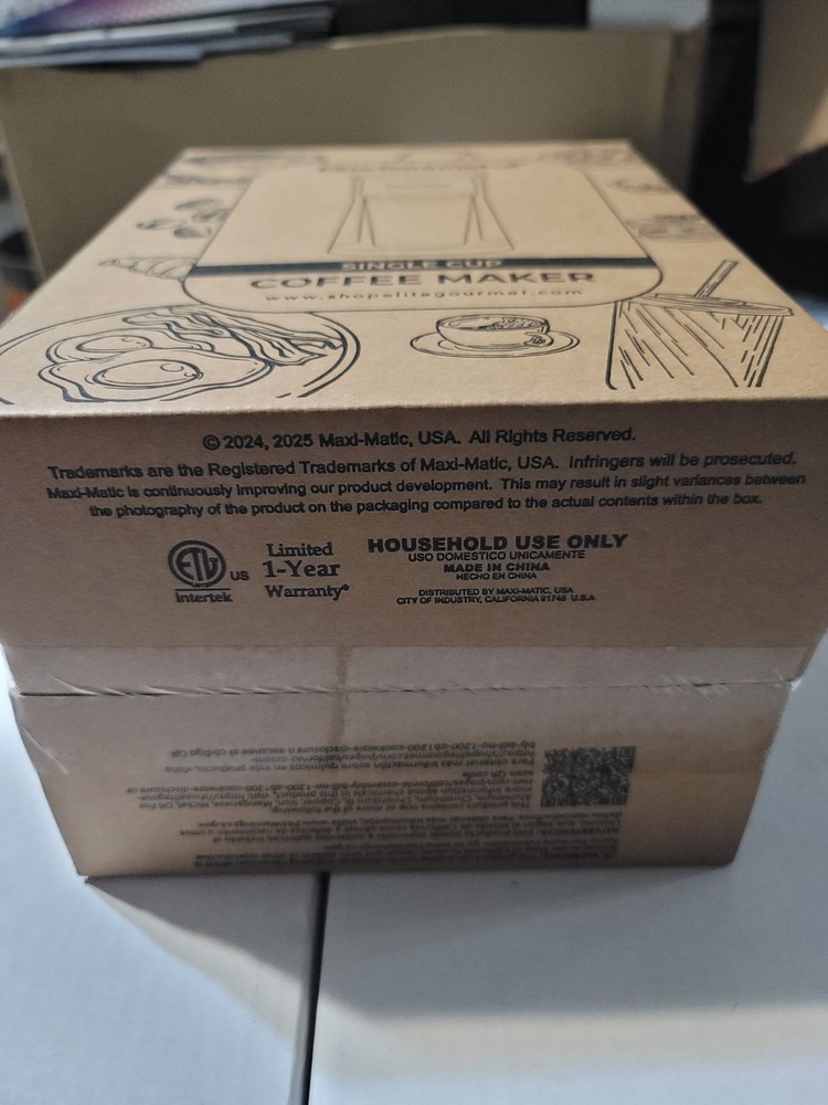 elite gourmet single cup coffee maker