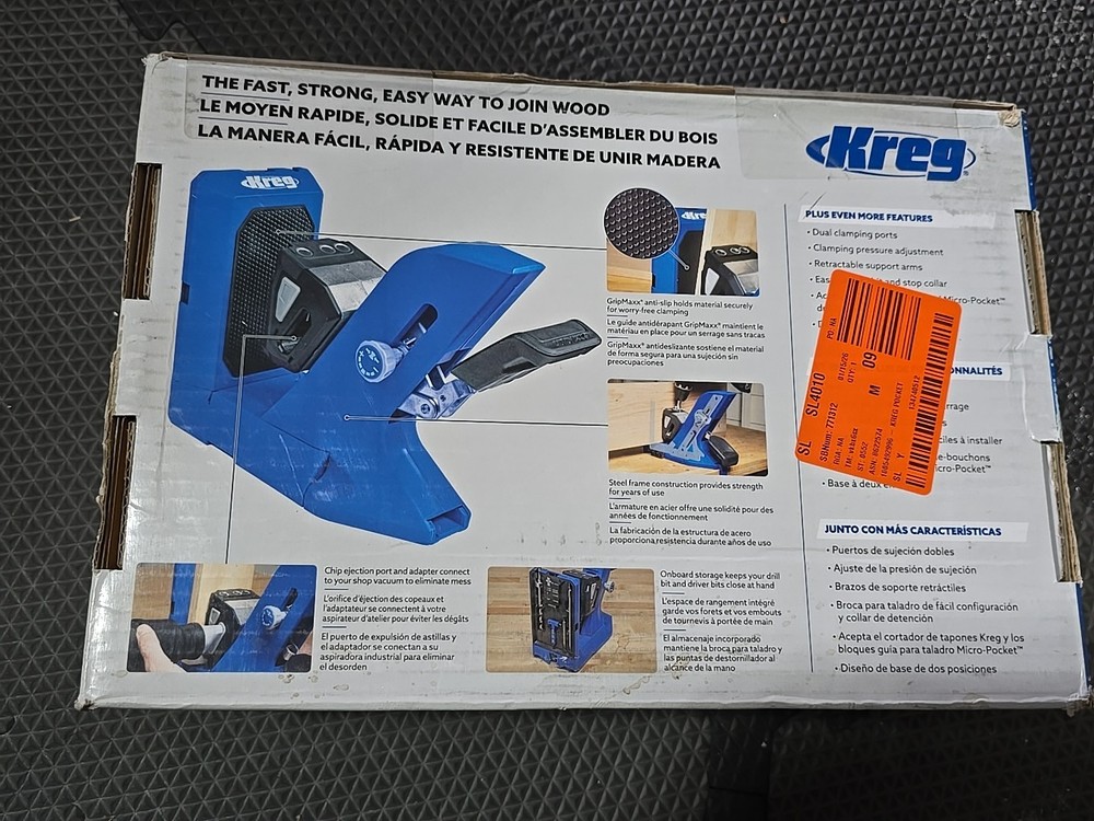 Kreg Pocket-Hole Jig 720 (KPHJ720)
