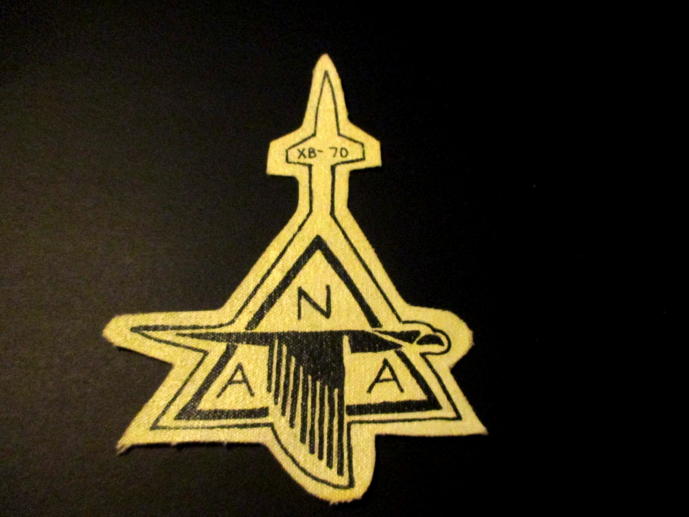 1960'S USAF NORTH AMERICAN XB-70  TEST FORCE  FLIGHT JACKET PATCH