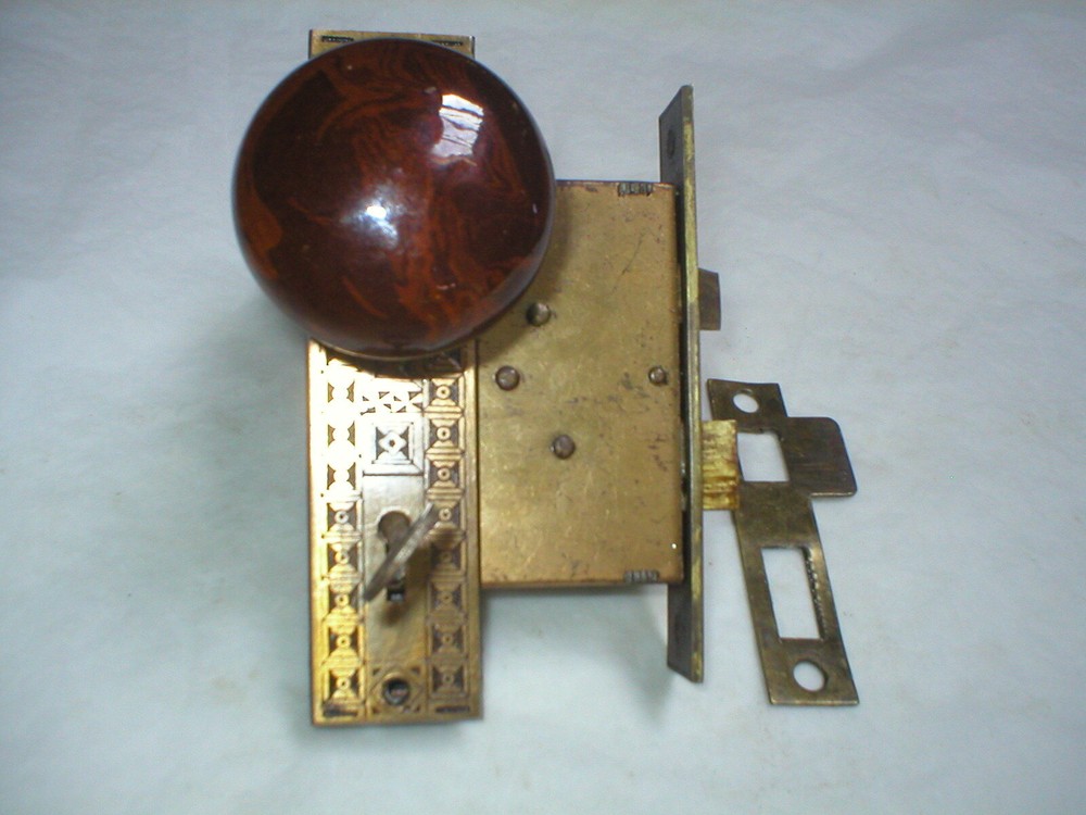 Antique Victorian Era Door Hardware