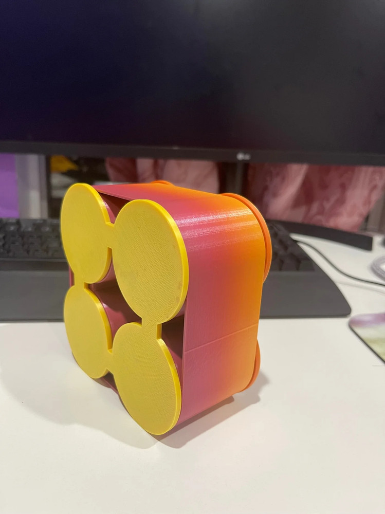 4 X SPHERICAL (round shape) 3D Printed BATH BOMBS Mold! Size: 2” Diameters