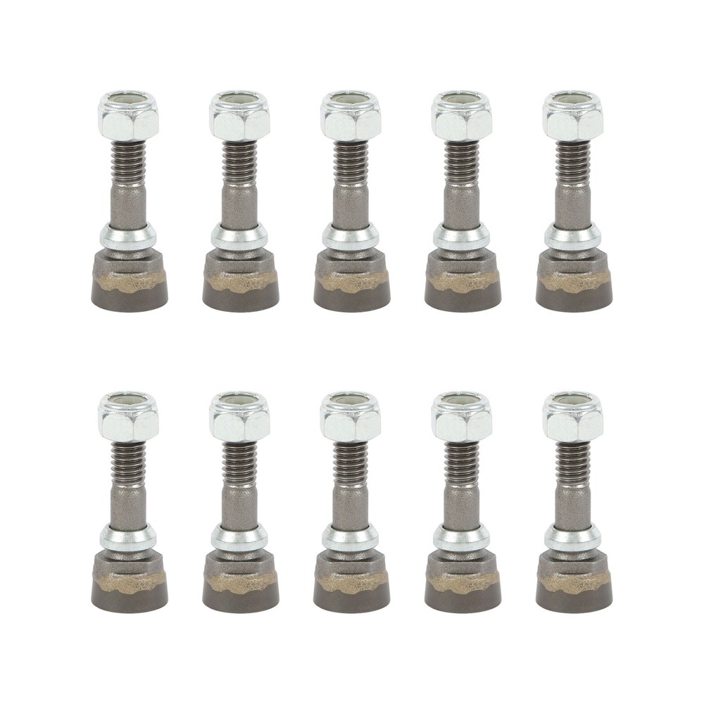 10 Pack for Stump Grinder Teeth Compatible with 500 11/16" Replacel