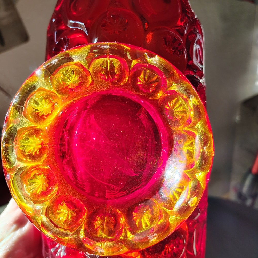 Red Glass Decorative Glass