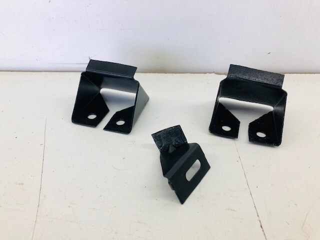 1971-73 Mustang Lower Windshield Bracket Set - Driver Quality