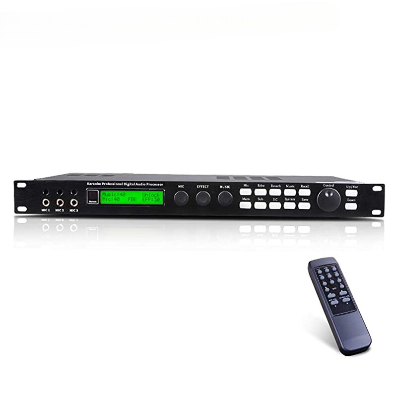 Professional Digital Audio Processor Interface Prevent Howling Audio Effector