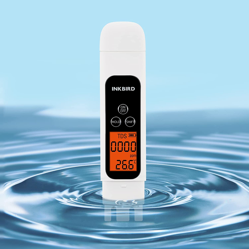 INKBIRDPLUS Waterproof Digital 4 in 1 Meter pH, EC, TDS, Temp