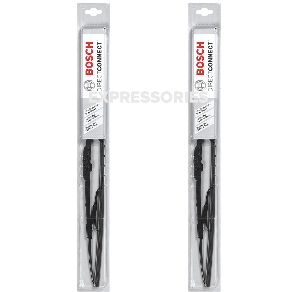 2pc BOSCH Direct Connect Wiper Blade Set PAIR Size 22 / 19 -- Front Left & Right