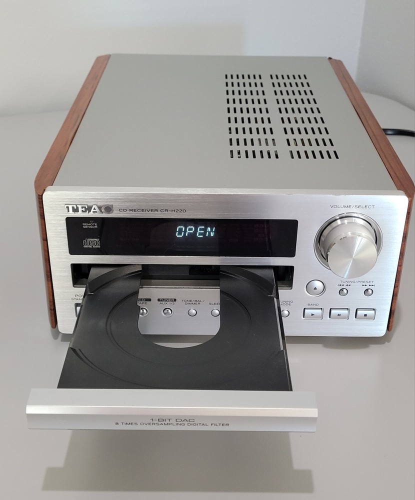 TEAC CD RECEIVER CR-H220 + Original Remote - ✅️ TESTED WORKING ✅️ / SEE DETAILS
